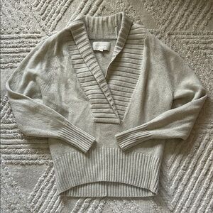 Brochu Walker wool and cashmere Shawl Collar Sweater